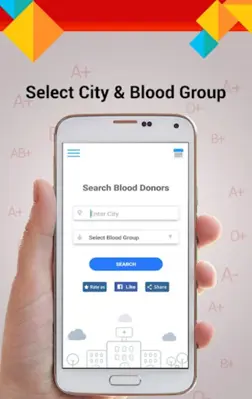 Blood Community android App screenshot 2